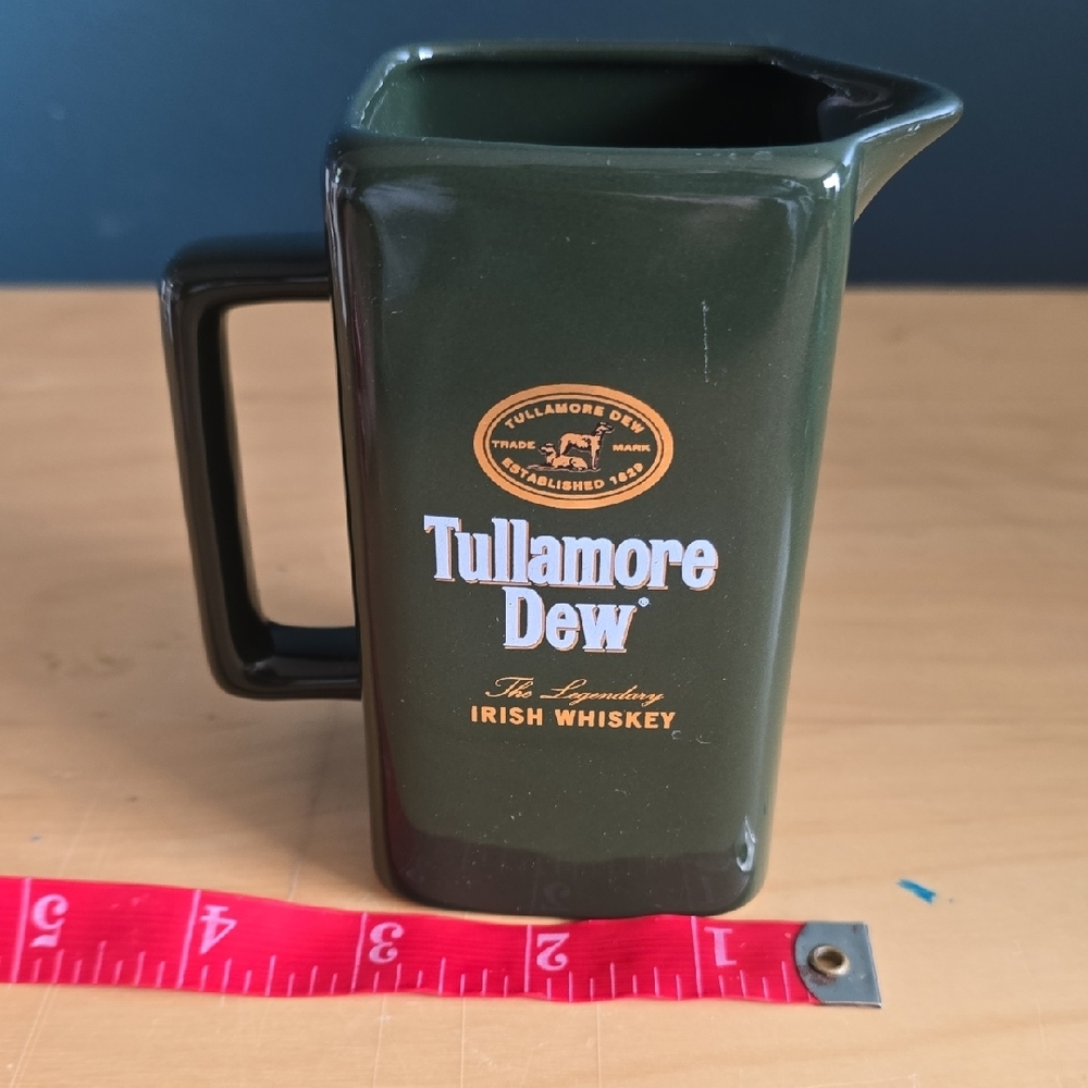 Green Ceramic Pitcher - Picture 5 of 6